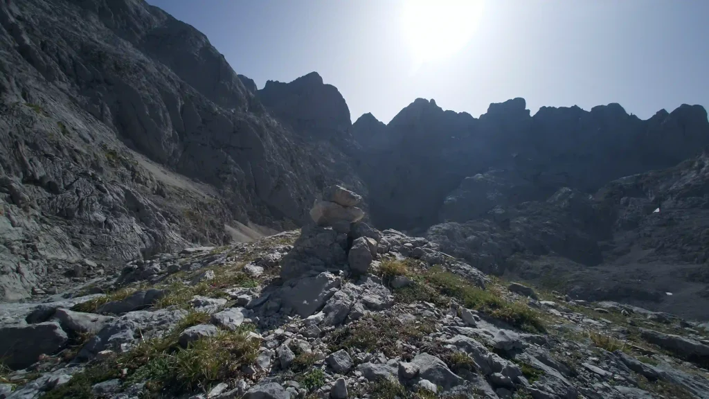 No Subestimar el terreno calizo (y tus rodillas)