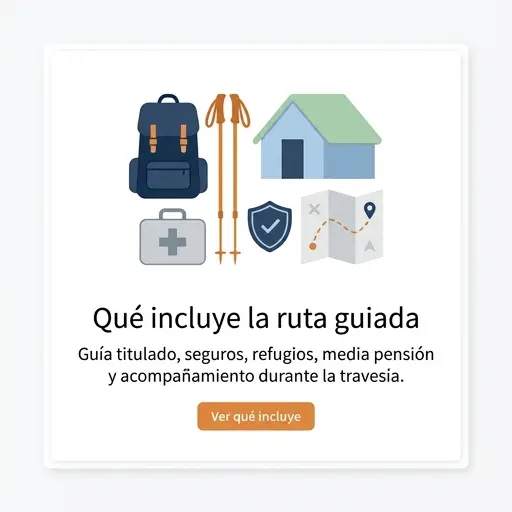 Qué incluye la ruta guiada